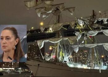 Claudia Sheinbaum piensa en su mala suerte; ¿por qué no denunció que Morena es quien politiza tragedia del Buque Escuela “Cuauhtémoc”?