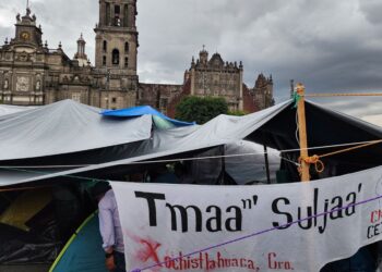 CNTE Plantón Zócalo