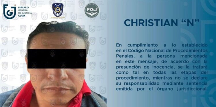 A proceso, sujeto presuntamente vinculado al grupo criminal Tren de Aragua