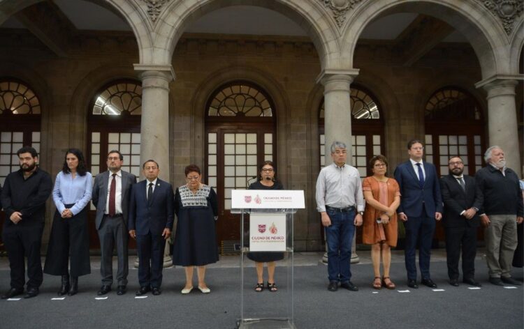 Clara Brugada lamenta el homicidio de sus colaboradores Ximena Guzmán y José Muñoz. y asegura que seguirá la lucha contra la inseguridad