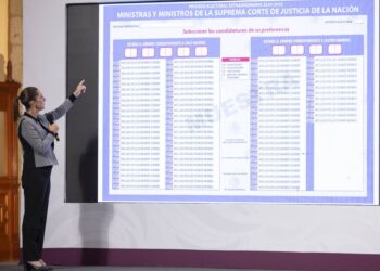 Sheinbaum llama a una participación masiva en la elección judicial
