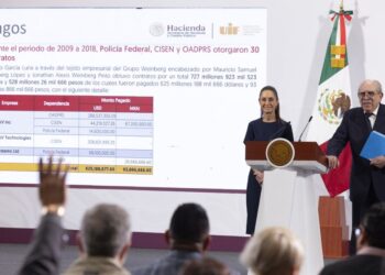 “Es justicia”, responde Sheinbaum a la sentencia contra García Luna