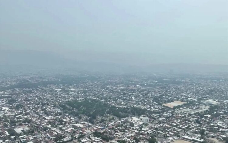 Altos niveles de partículas PM2.5 en el aire de Tuxtla Gutiérrez.