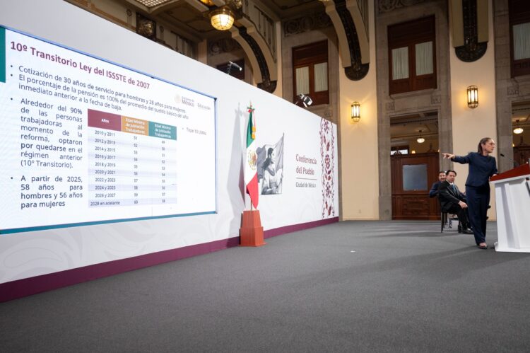 Claudia Sheinbaum comentó que es extraño que la CNTE coincida con las estrategias de la derecha y del conservadurismo.