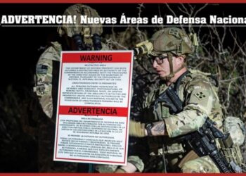 Estados Unidos dio a conocer que designó diversa zonas en la frontera norte como de defensa nacional ante la llegada de migrantes.