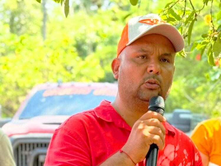 Frustran atentado contra el candidato de MC en Las Choapas Jesús Uribe Esquivel.
