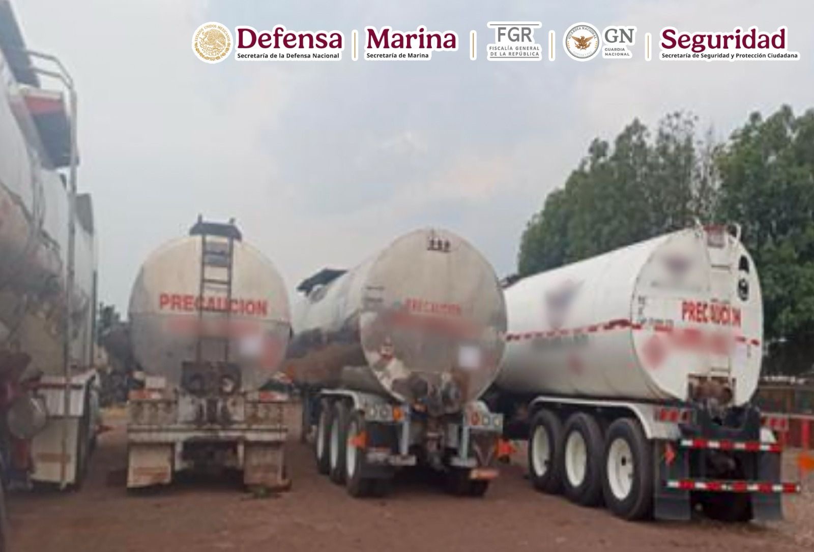 Autoridades federales llevaron a cabo un operativo en Salamanca donde se dieron las 9 detenciones por robo de hidrocarburos en Guanajuato.