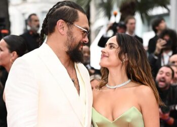 Adria Arjona y Jason Momoa derraman miel en Festival de Cannes | AMEXI/FOTO: RRSS