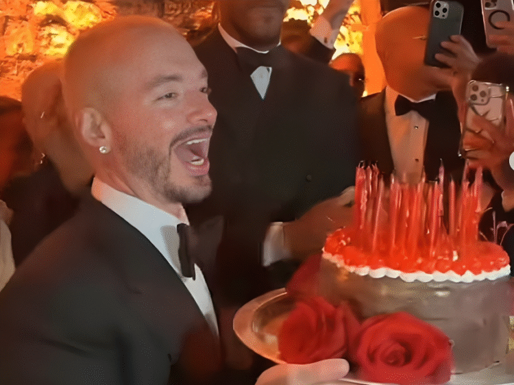J Balvin celebra su cumpleaños 40 en Italia | AMEXI/FOTO: IG