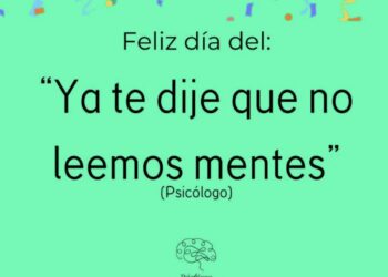 día del Psicólogo