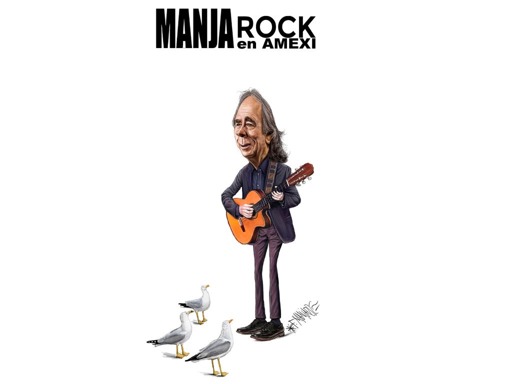 Ilustración de Joan Manuel Serrat. Imagen de Manjarrez