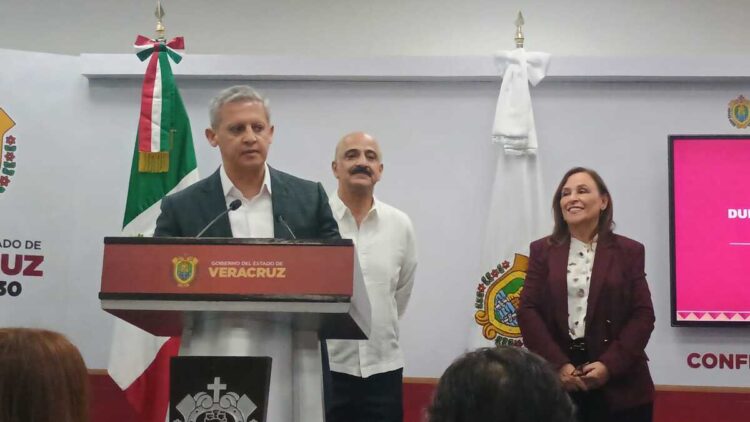 La gobernadora de Veracruz pide a candidatos «subirle de nivel a la política»