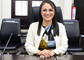 María Fernanda Sánchez Rubio, consejera del OPLE. Dispareja participación en elección de Veracruz el 1 de junio.