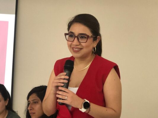 Monserrat Citlali Ortiz Reyes, la primera mujer operadora del reactor de Laguna Verde. AMEXI/Foto: Redes Sociales