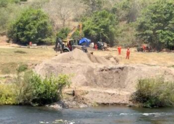 obras de Pemex en el río Cotaxtla, Veracruz