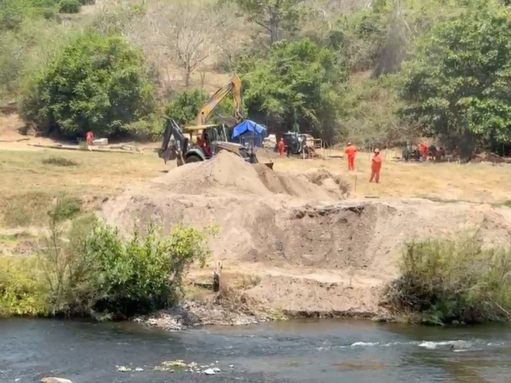 obras de Pemex en el río Cotaxtla, Veracruz