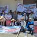 Docentes del Conalep protestan en 16 estados contra despidos y hostigamiento