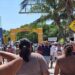 Bloquean acceso al Pueblo Mágico de Sisal por disputa de terrenos ganados al mar