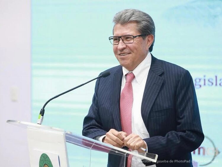 Diputado Ricardo Monreal, presidente de la Jucopo en la Cámara de Diputados.