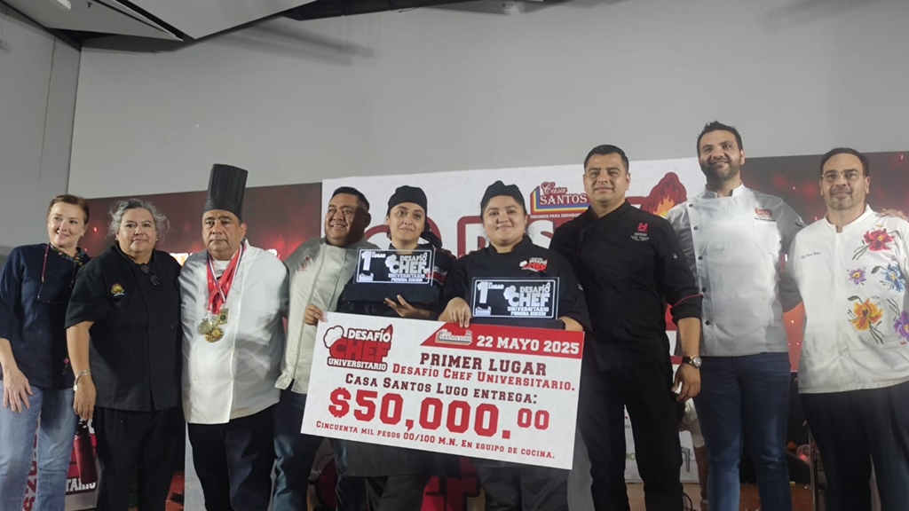 Rumbo a la final para enfrentar a chefs de talla mundial.