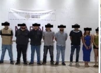 Capturan a nueve integrantes de ‘Los Salazar’, vinculados a ‘Los Chapitos’, en Sonora