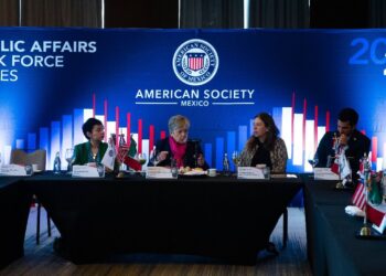 American Society of Mexico impulsó el diálogo empresarial con la secretaria de medio ambiente, Alicia Bárcena.