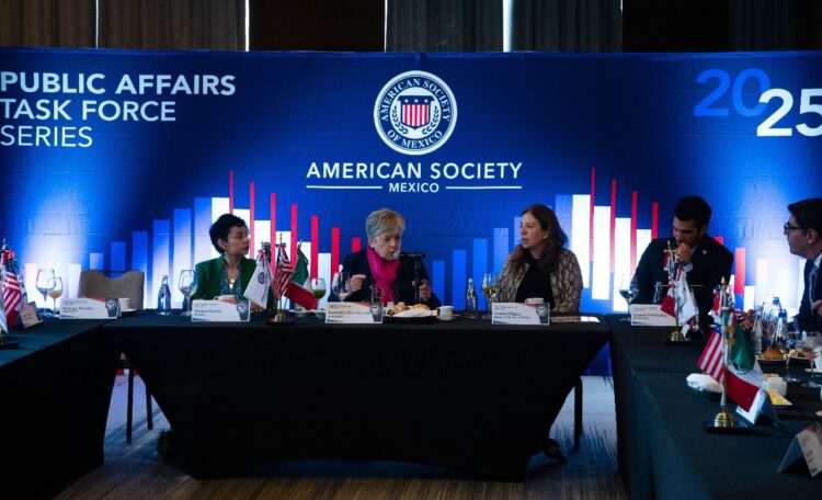 American Society of Mexico impulsó el diálogo empresarial con la secretaria de medio ambiente, Alicia Bárcena.