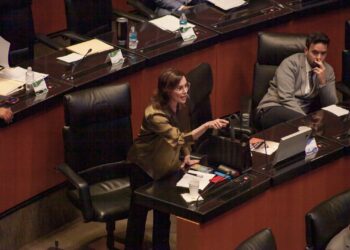 Lilly Téllez exigió Noroña devolver el dinero de su viaje a Francia