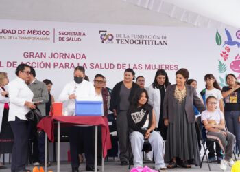 Anuncia Brugada acciones para mujeres en materia de salud