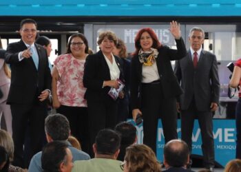 Reconoce Delfina Gómez trabajo de alcaldesa de Tecámac