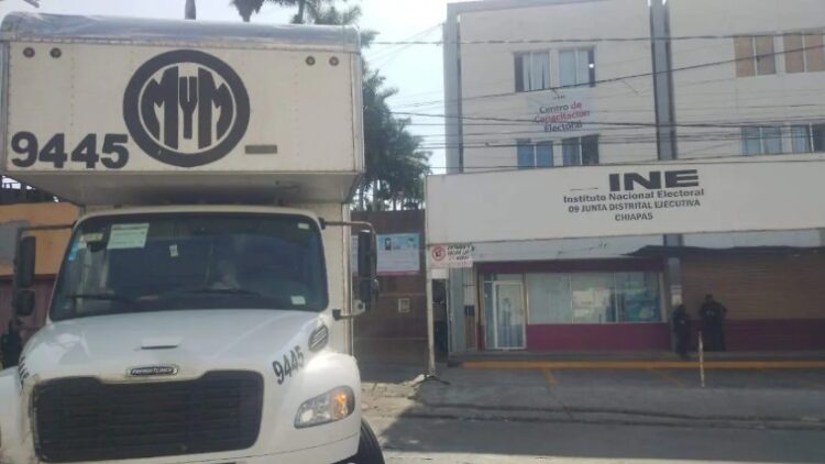 El INE en Chiapas recibió hoy más de 24 millones de boletas electorales para la elección de los próximos juzgadores federales.