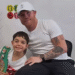 Canelo Álvarez acudió a la escuela con su hijo