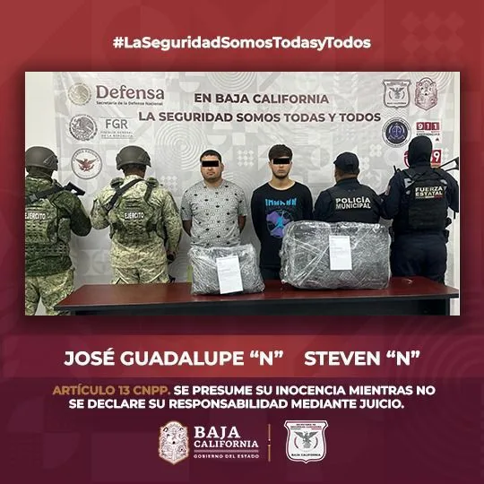 Desde Ensenada reportan un operativo derivado de una persecución vehicular, agentes de la FESC logran contundente golpe al crimen organizado.