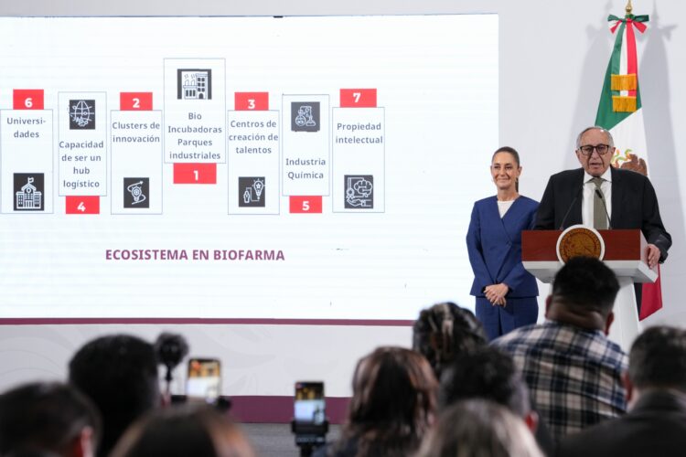 Impulsará gobierno federal industria farmacéutica a través del Plan México