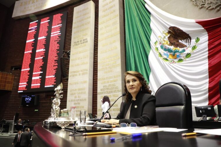 Legisladores deben exhortar a EU cooperación para erradicar gusano barrenador. También solicitan respaldar las acciones del gobierno federal, señala la diputada, Dolores Padierna. AMEXI/FOTO/ Cámara de Diputados.