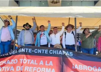 El magisterio chiapaneco “calienta motores” para comenzar la lucha, previo al estallamiento de la huelga nacional.