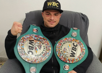 Michael Magnesi quiere ser campeón del Consejo Mundial de Boxeo.