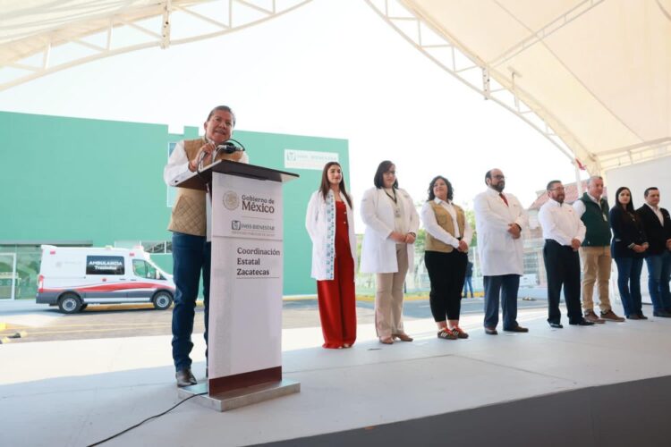 Zacatecas fortalece la cobertura en la atención de la salud al incrementar la infraestructura hospitalaria y de equipo.