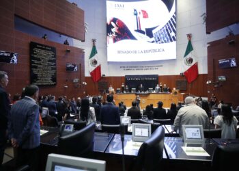 En Senado: Minuto de silencio y reclamo por tema de López-Gatell