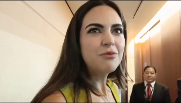 ¿Andrea Chávez quiere ser Presidenta del Senado?