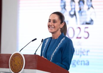 La reunión con Landau fue de cortesía: Sheinbaum