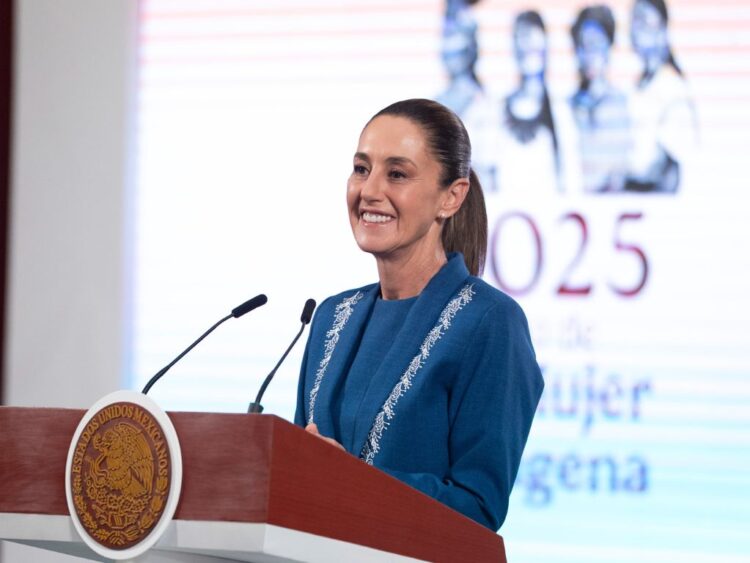 La reunión con Landau fue de cortesía: Sheinbaum