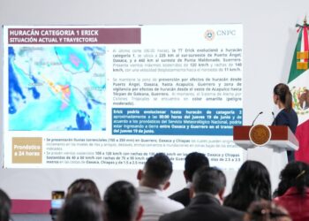 Despliegan a 17 mil militares y marinos por huracán Erick