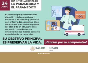 Día Internacional de las paramédicas y los paramédicos en México.