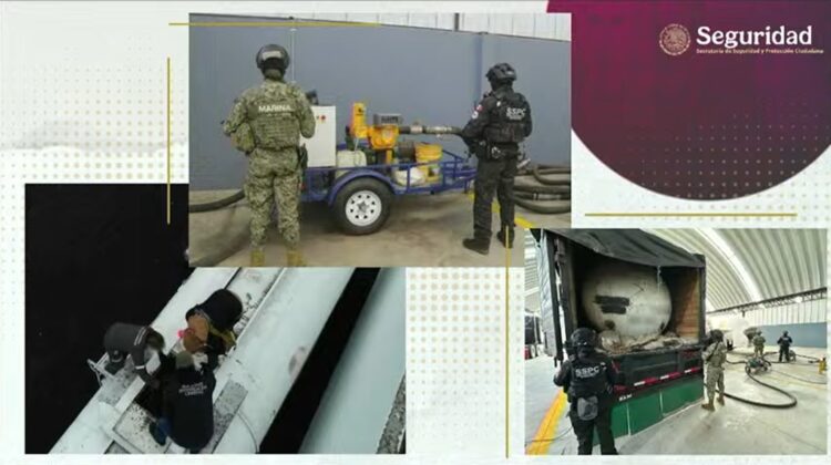 CCE reconoce golpe al huachicol; ejemplo de combate al crimen