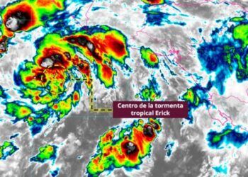 Erik podría convertirse en huracán 1 este miércoles | AMEXI/FOTO: X @conagua_clima