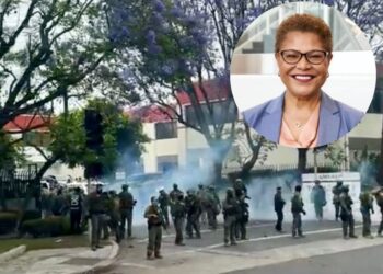 Toque de queda en Los Ángeles tras cinco días de protestas