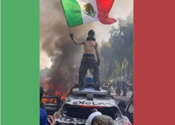 Protestas contra las redadas migratorias de Donald Trump.