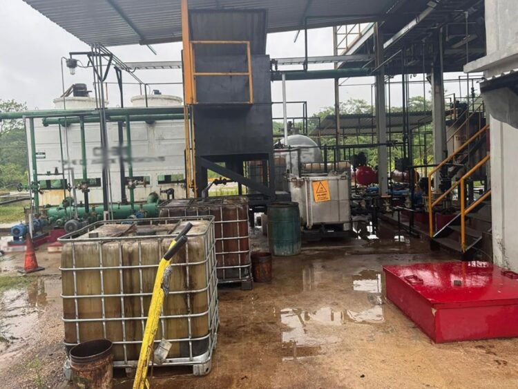 Refinería clandestina en Veracruz