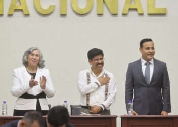 Hugo Aguilar Ortiz pide voto de confianza a la nueva Corte